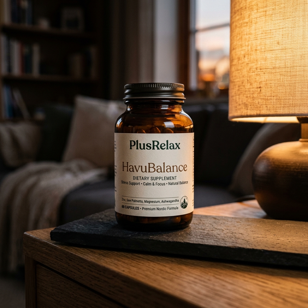 Plus Relax HavuBalance -ravintolisä miehille